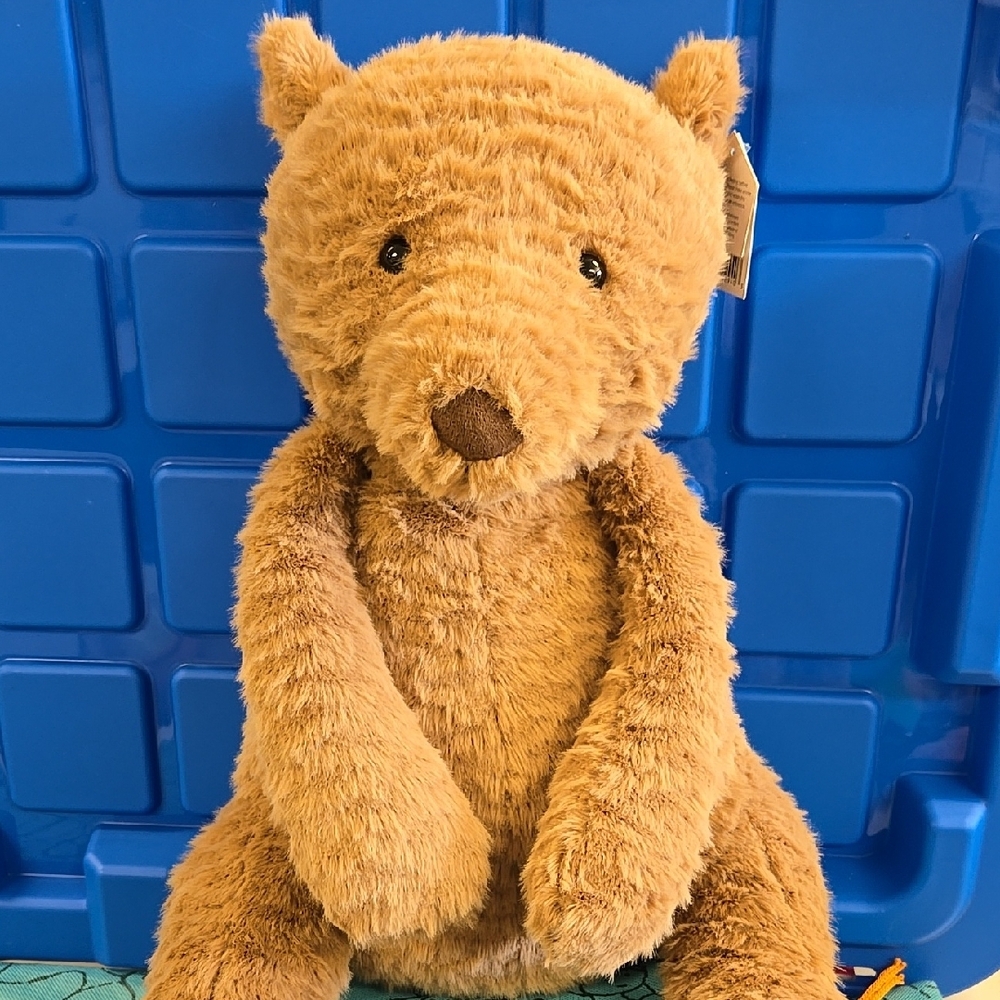 Retired NWT Large Jellycat Cocoa Bear
